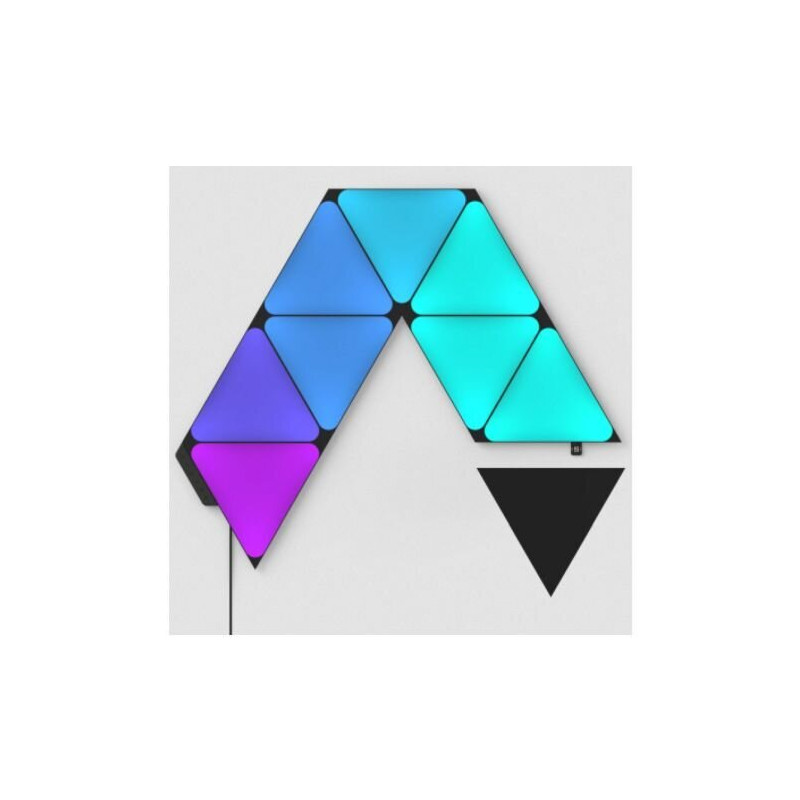 Nanoleaf Shapes Ultra Black Triangles 9-Panel Starter Kit