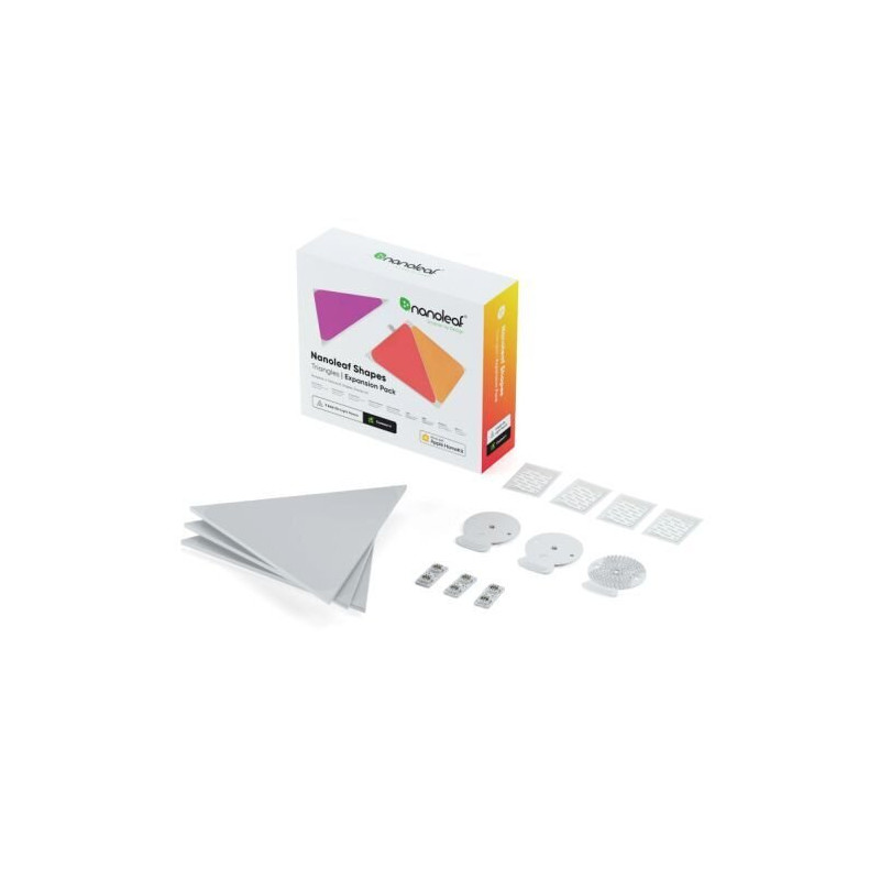 Nanoleaf Shapes Triangles 3-Pack Light Panels