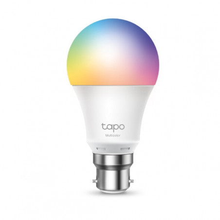 TP-LINK TAPO L530B Smart Wi-Fi LED Bulb, Multicolour, Dimmable, Bayonet Fitting