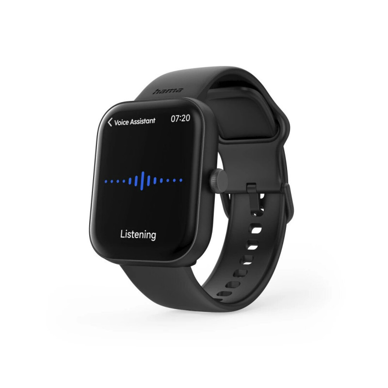 HAMA 5000 Fitness Tracker Smartwatch, 1.65" LCD Touchscreen, Waterproof