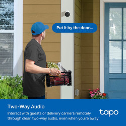 TP-LINK TAPO C410 2-Pack 2K Wireless Security Cameras