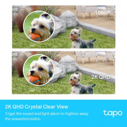TP-LINK TAPO C420S2 2K QHD Outdoor Security Camera System