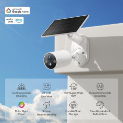 TP-LINK TAPO C425 KIT 2K QHD Outdoor Security Camera with Solar Panel