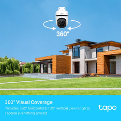 TP-LINK TAPO C500 360° Pan/Tilt Outdoor Wi-Fi Smart Camera