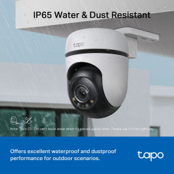TP-LINK TAPO C510W 2K Pan & Tilt Outdoor Wi-Fi Smart Camera