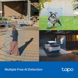 TP-LINK TAPO C520WS 2K Pan & Tilt Outdoor Wi-Fi Camera