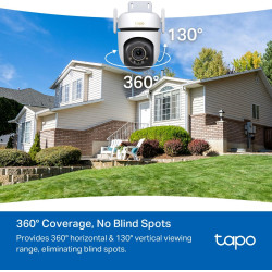TP-LINK TAPO C530WS 5MP Outdoor Pan & Tilt Wi-Fi Security Camera