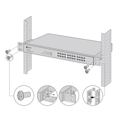 TP-LINK RACKMOUNT KIT-13 13-inch Rack Mount Kit