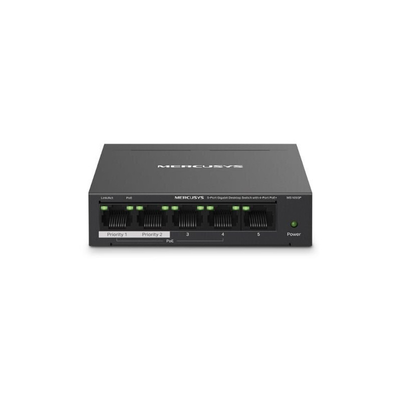 MERCUSYS MS105GP 5-Port Gigabit PoE+ Desktop Switch