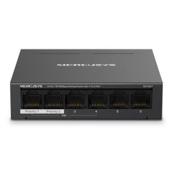 MERCUSYS MS106LP 6-Port 10/100Mbps PoE+ Desktop Switch