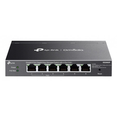 TP-LINK ES206GP 6-Port Gigabit PoE+ Switch