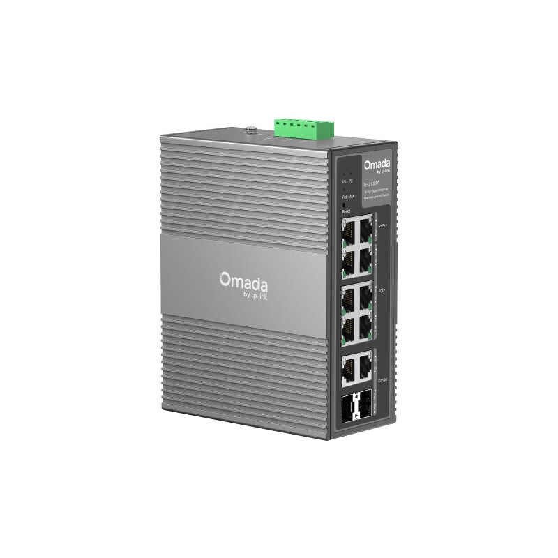 TP-LINK IES210GPP 10-Port Gigabit Industrial Managed Switch with PoE+