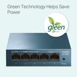 TP-LINK LS105G 5-Port Gigabit Desktop Switch