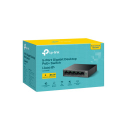 TP-LINK LS105GP 5-Port Gigabit PoE+ Switch