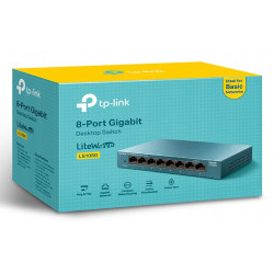 TP-LINK LS108G 8-Port Gigabit Desktop Switch