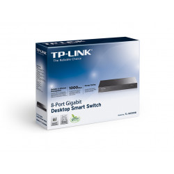 TP-LINK SG2008 8-Port Gigabit Easy Smart Managed Switch