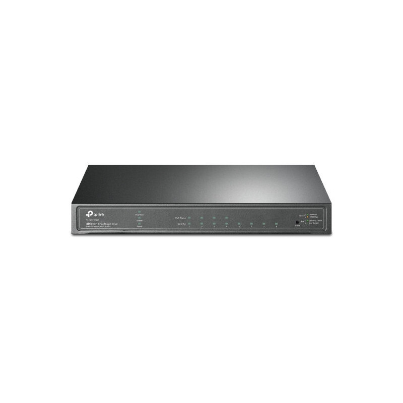 TP-LINK TL-SG2008P 8-Port Gigabit Smart Switch with 4-Port PoE+