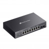 TP-LINK SG2210XMP-M2 8-Port 2.5GbE, 2-Port 10GbE SFP+ Smart PoE+ Switch
