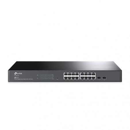 TP-LINK SG2218 16-Port Gigabit Smart Switch with 2 SFP Slots Network Switch