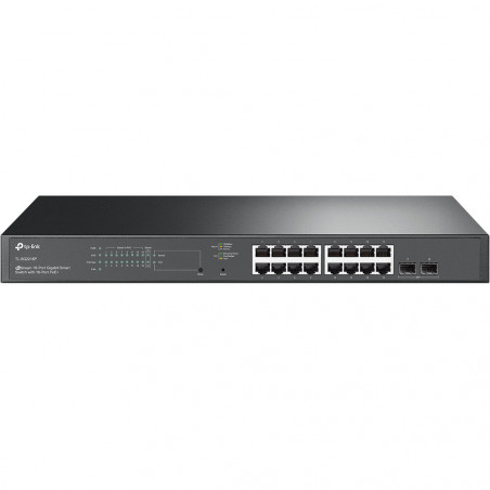 TP-LINK SG2218P 18-Port Gigabit Smart Switch with 16-Port PoE+, 2x SFP