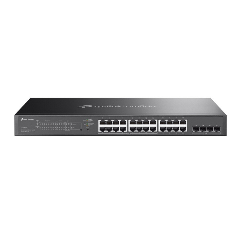 TP-LINK SG2428LP 28-Port Gigabit Smart Switch with 16-Port PoE+ and 4 SFP Slots