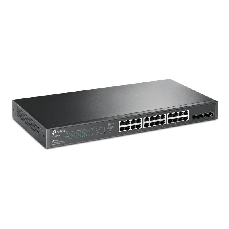 TP-LINK SG2428P 24-Port PoE+ Gigabit Smart Switch with 4 SFP Slots
