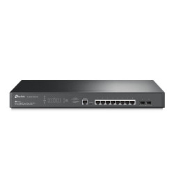 TP-LINK TL-SG3210XHP-M2 8-Port 2.5GBASE-T, 2-Port 10GE SFP+ Managed Switch with 8-Port PoE+