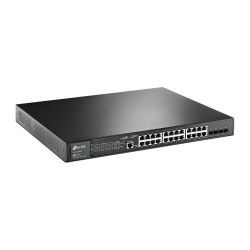 TP-LINK TL-SG3428MP 28-Port Gigabit L2+ Managed Switch with 24-Port PoE+ (384W)