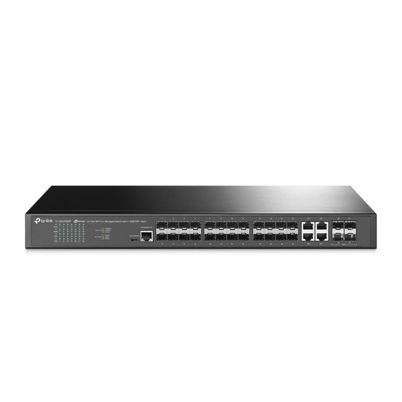 TP-LINK SG3428XF 24-Port SFP L2+ Managed Switch with 4x 10GE SFP+ Slots