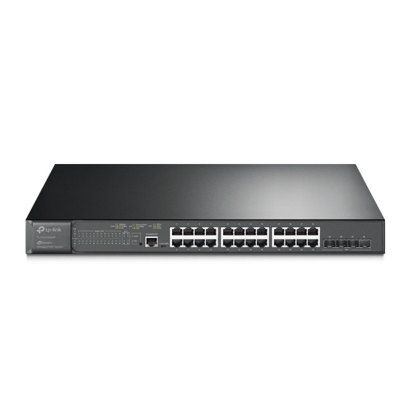 TP-LINK SG3428XMP 24-Port Gigabit + 4-Port 10GE SFP+ PoE+ Managed Switch