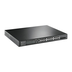 TP-LINK SG3428XMP 24-Port Gigabit + 4-Port 10GE SFP+ PoE+ Managed Switch