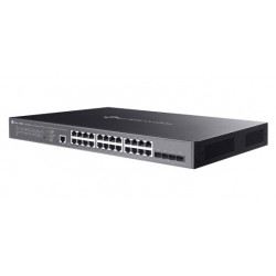 TP-LINK SG3428XMPP 24-Port Gigabit, 4-Port 10GE SFP+, 16-Port PoE+, 8-Port PoE++ Managed Switch