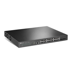 TP-LINK SG3428XPP-M2 24-Port 2.5GbE & 4-Port 10GbE SFP+ Managed Switch with PoE+