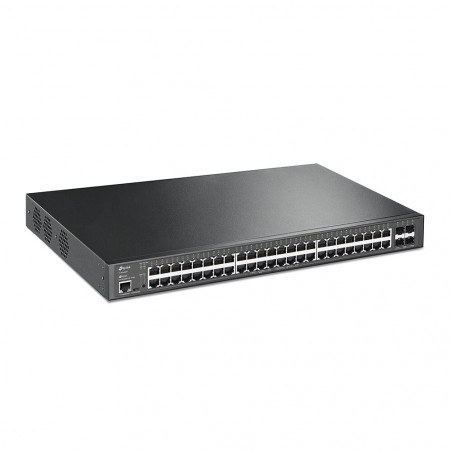 TP-LINK TL-SG3452X 48-Port Gigabit + 4-Port 10GE SFP+ Managed Switch with PoE+