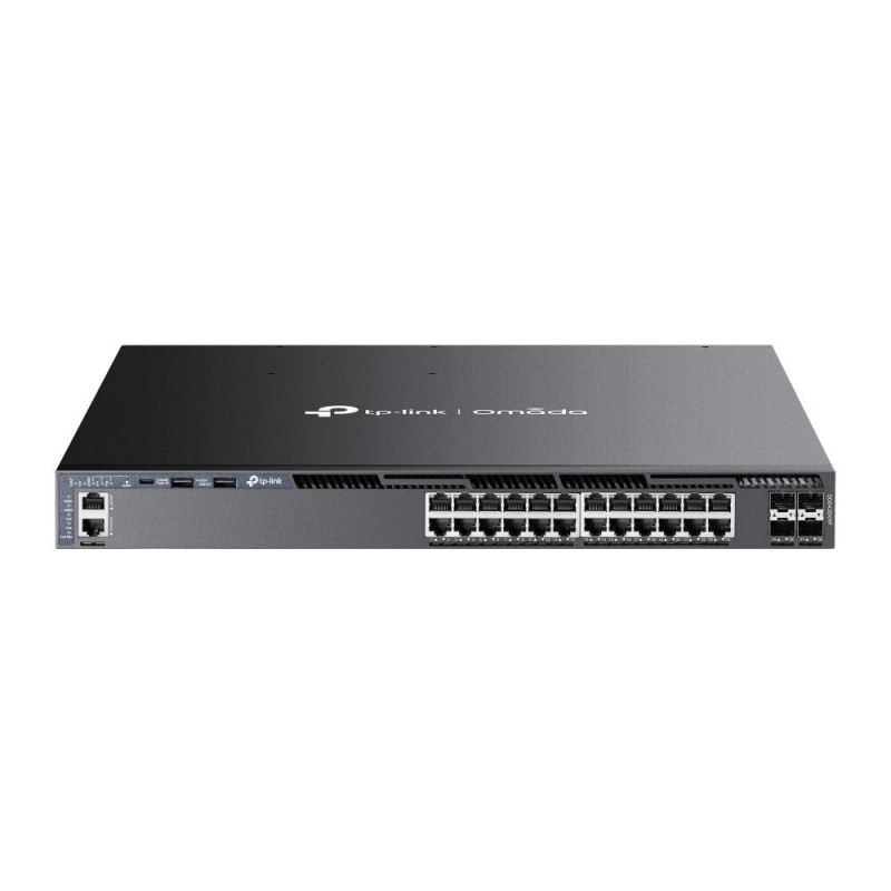 TP-LINK SG6428XHP 24-Port Gigabit L3 Managed PoE+ Switch with 4x10G SFP+ Slots