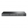 TP-LINK TL-SL2428P 24-Port 10/100Mbps PoE+ Smart Switch with 4 Gigabit Ports and 2 SFP Slots