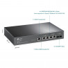 TP-LINK SX3206HPP 6-Port 10GE L2+ Managed Switch with 4-Port PoE++