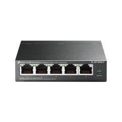 TP-LINK TL-SF1005LP 5-Port 10/100 Unmanaged Desktop Switch with 4-Port PoE