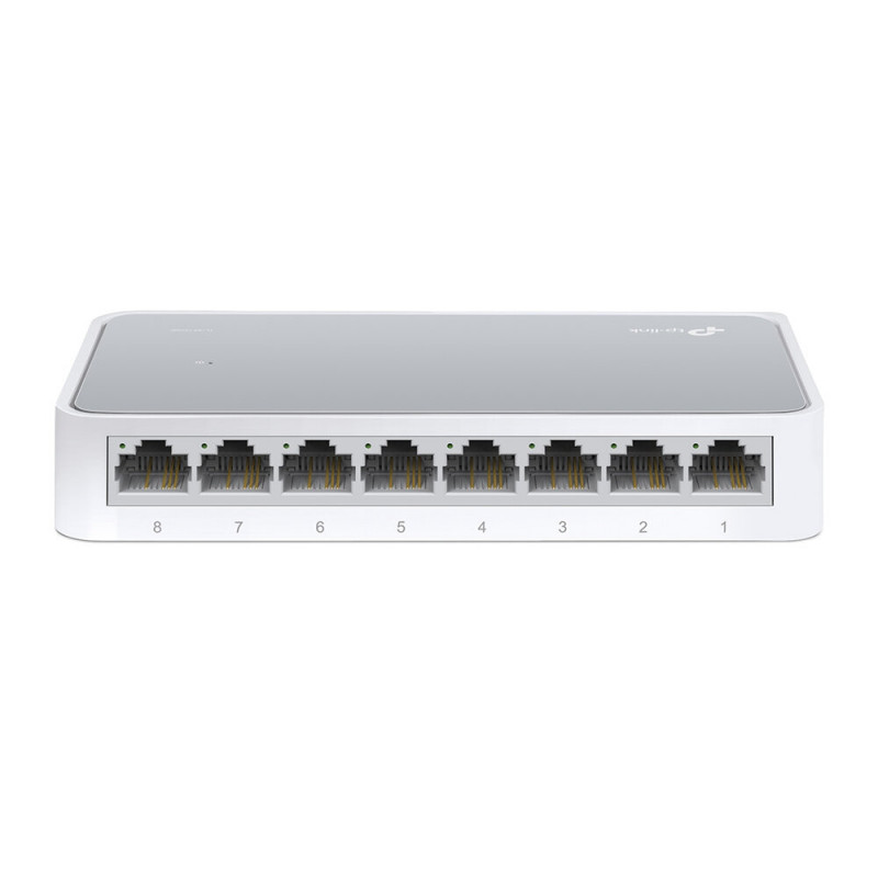 TP-LINK TL-SF1008D 8-Port 10/100Mbps Unmanaged Desktop Switch