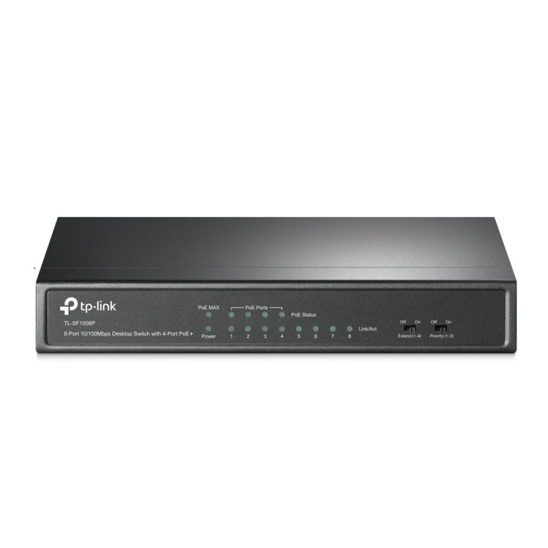 TP-LINK TL-SF1008P 8-Port 10/100Mbps PoE+ Switch