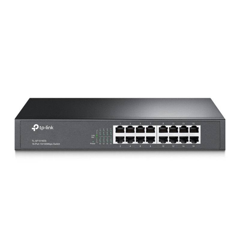TP-LINK TL-SF1016DS 16-Port 10/100Mbps Unmanaged Switch