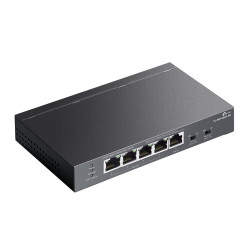 TP-LINK TL-SG1005P-PD 5-Port Gigabit PoE+ Switch with 1-Port PoE++