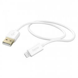 HAMA 00201581 1.5m White USB-A to Lightning Cable