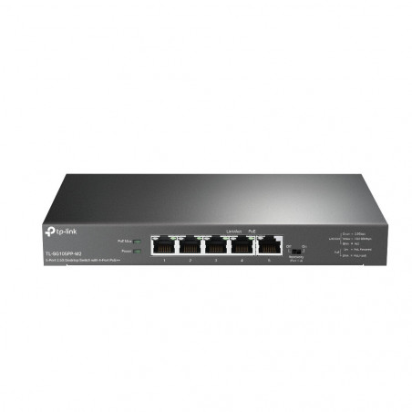 TP-LINK TL-SG105PP-M2 5-Port 2.5G PoE++ Desktop Switch