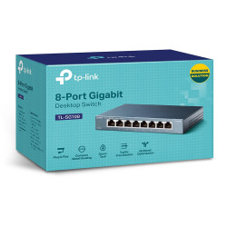 TP-LINK TL-SG108 8-Port Gigabit Unmanaged Switch