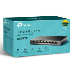 TP-LINK TL-SG108E 8-Port Gigabit Easy Smart Switch