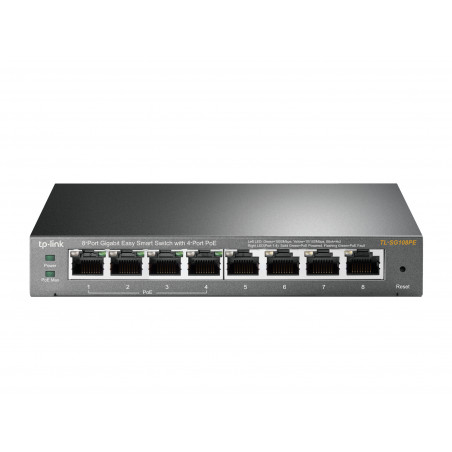 TP-LINK TL-SG108PE 8-Port Gigabit Easy Smart Switch with 4-Port PoE+