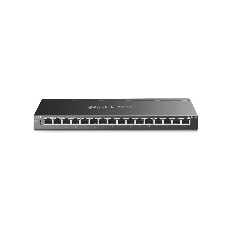 TP-LINK TL-SG116P 16-Port Gigabit PoE+ Switch