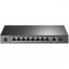 TP-LINK TL-SG1210P 10-Port Gigabit Desktop Switch with 8-Port PoE+ (63W)