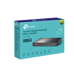 TP-LINK TL-SG1210PP 10-Port Gigabit Switch with 6-Port PoE+ & 2-Port PoE++